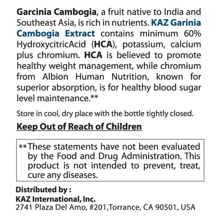 Garcinia Cambogia