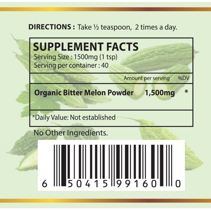 Organic Bitter Melon Powder